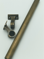 Barre et deux supports - Barre de tirage Art Déco