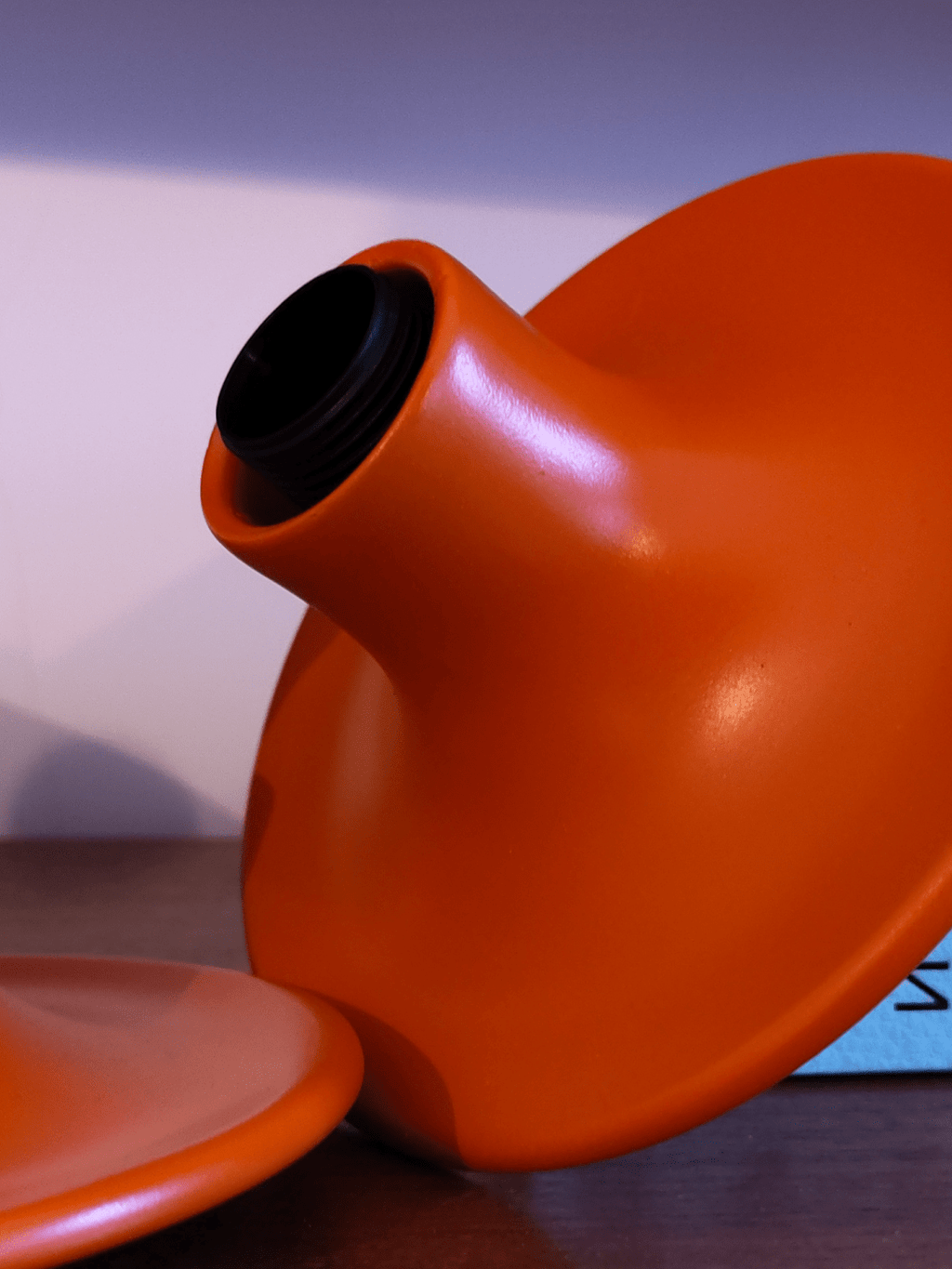 Detail of the neck - Set of 3 UFO wall lights