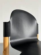 Détail du dossier - Lot de 5 chaises Flex