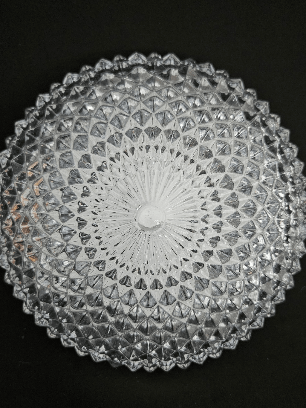 Paire d'appliques ananas, verre texturé (1970s)