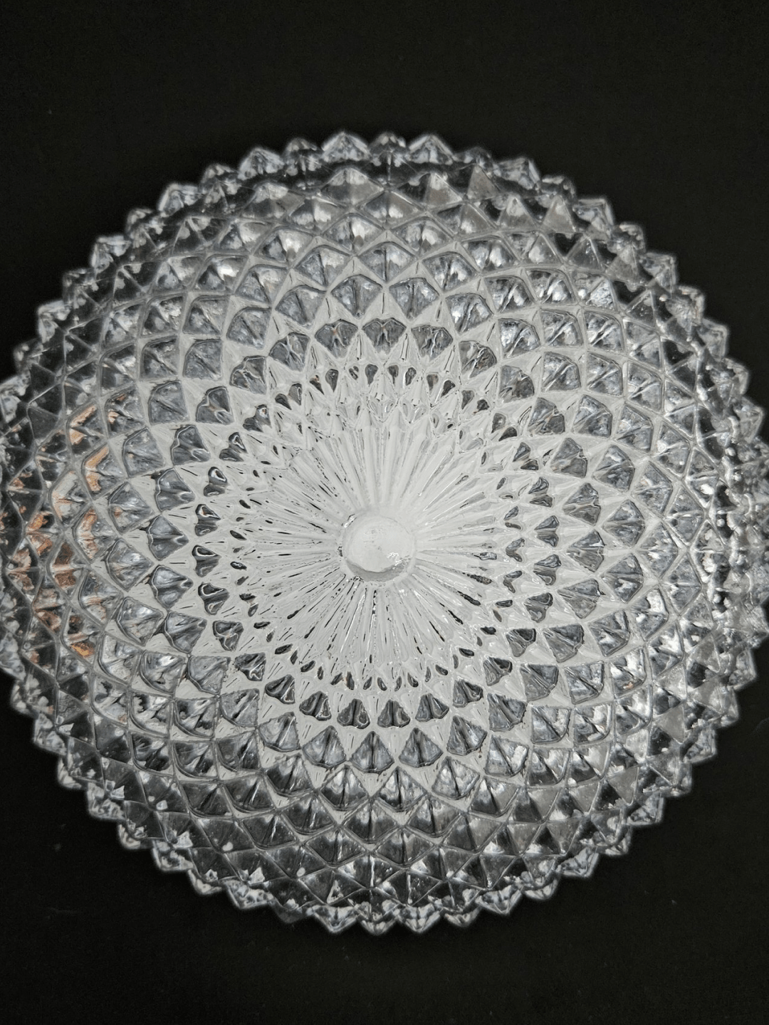 Paire d'appliques ananas, verre texturé (1970s)