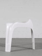 Side view - Pair of Casalino stools