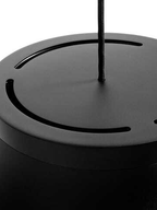Détail du sommet et du passage du câble - Suspension PC Pendant S